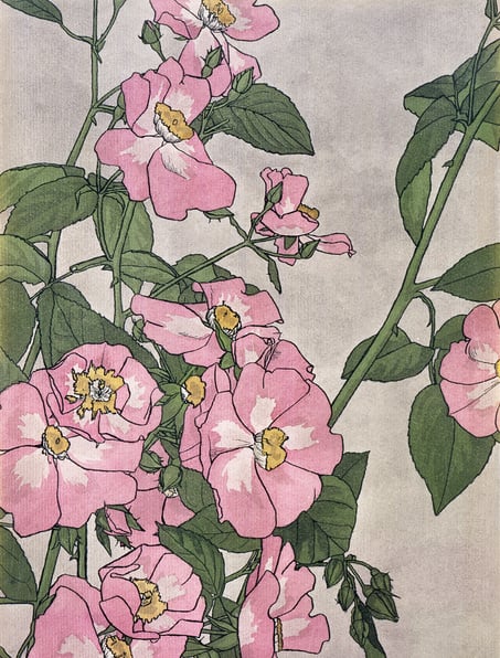 Vintage Rose Print